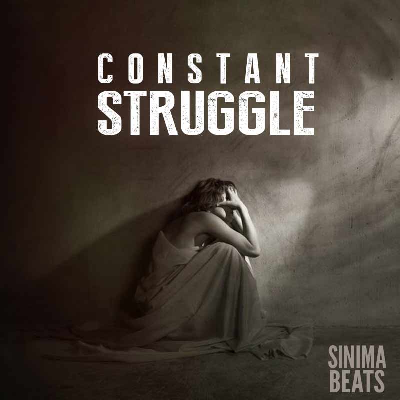 Sinima Beats - Constant Struggle Instrumental (Hip Hop Sad Downtempo Slow Tempo Freestyle Ethnic style rap beat)