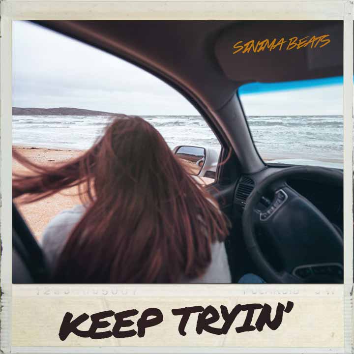 Sinima Beats - Keep Tryin' Instrumental (Ambient Guitar Hip Hop Rap Beat)
