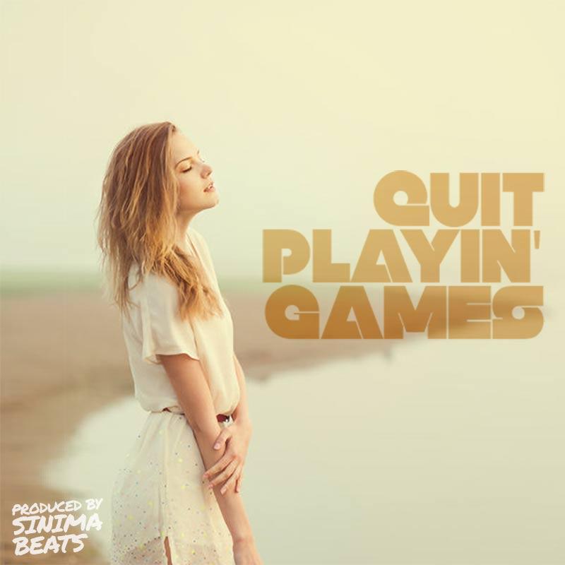 Sinima Beats - Quit Playin' Games Instrumental (R&B | Pop Beat | Songwriting)