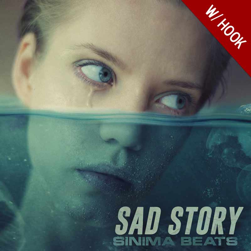 Sinima Beats - Sad Story Instrumental with Hook (Lo-fi, Hip Hop, Urban, Top 40, Deep, Personal, Sadness, Despair, Depression, Sad Music, Saddest, Song, Beat, Lyrical Rap)