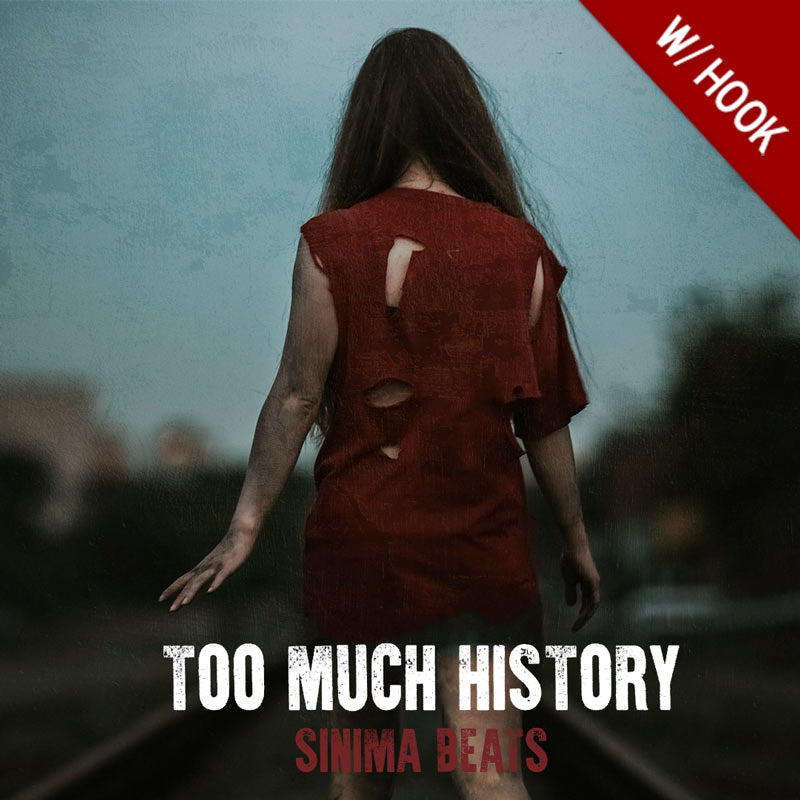 Sinima Beats - Too Much History Instrumental with Hook (Sad Jazzy Storytelling Hip Hop Beat)