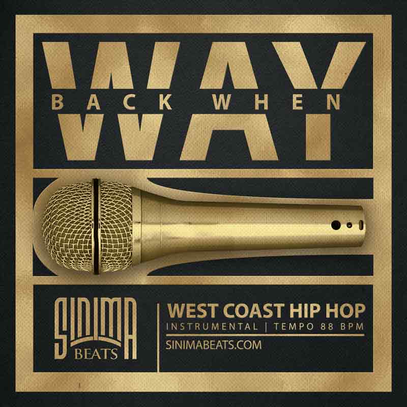 Sinima Beats - Way Back When Instrumental (Dr Dre Style Jazzy West Coast Rap Beat Jay-Z)
